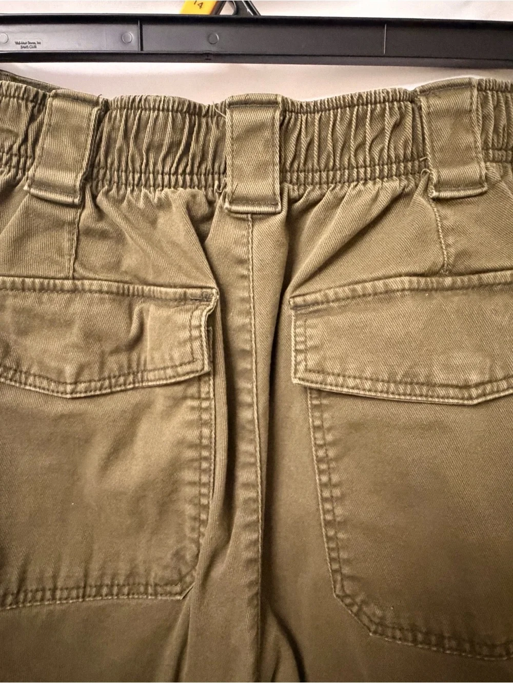 Old Navy Olive Green Balloon Cargo Jogger Pants - Picture 10 of 16